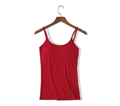 Padded Underwired Tank Top – Soft Support & Layering Fit