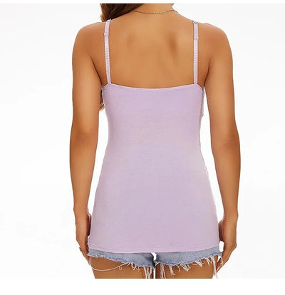 Padded Underwired Tank Top – Soft Support & Layering Fit