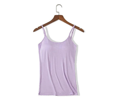 Padded Underwired Tank Top – Soft Support & Layering Fit