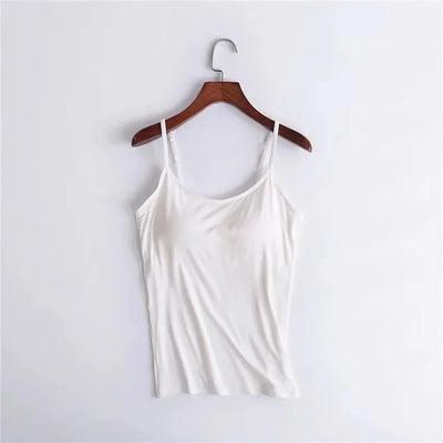 Padded Underwired Tank Top – Soft Support & Layering Fit