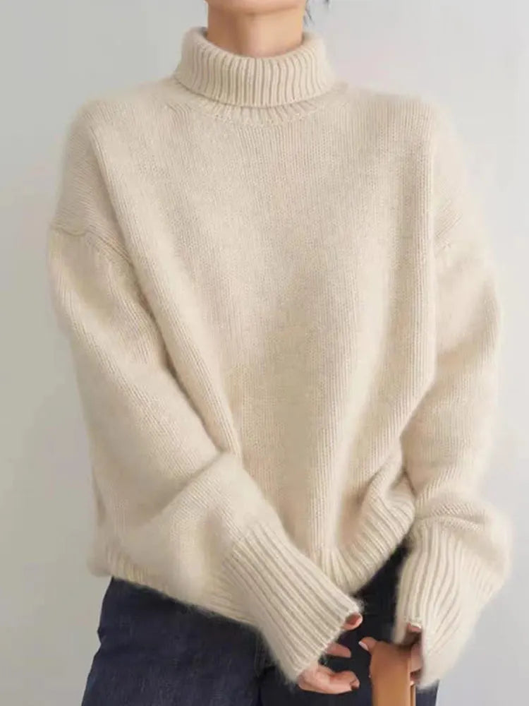 DAHLIA CASHMERE ELEGANT SWEATER