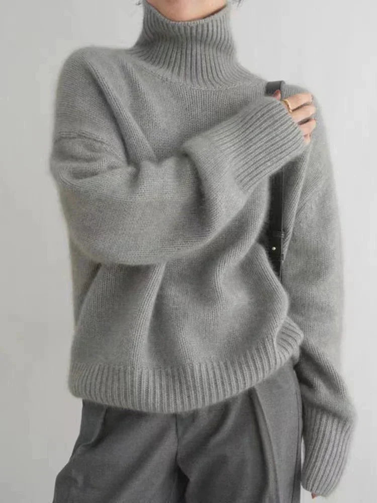 DAHLIA CASHMERE ELEGANT SWEATER