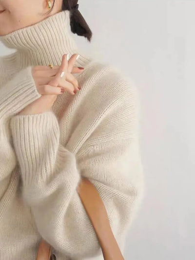 DAHLIA CASHMERE ELEGANT SWEATER