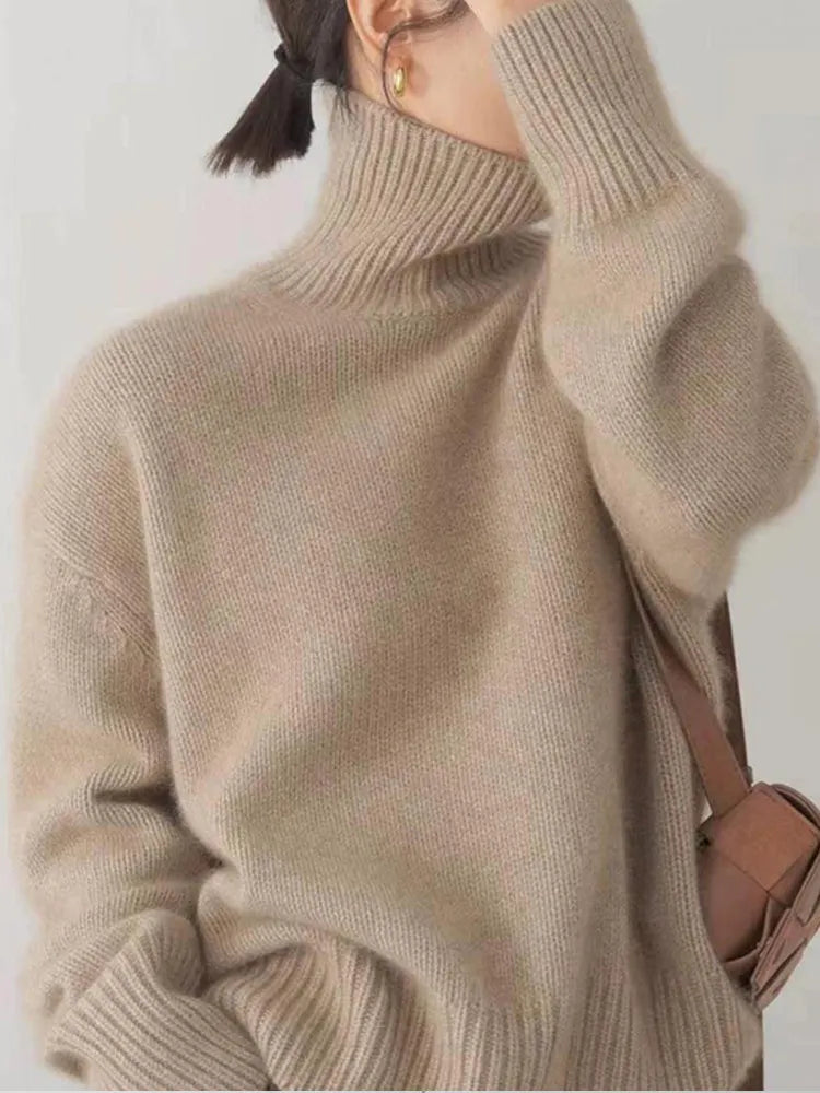 DAHLIA CASHMERE ELEGANT SWEATER