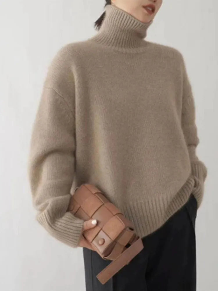 DAHLIA CASHMERE ELEGANT SWEATER