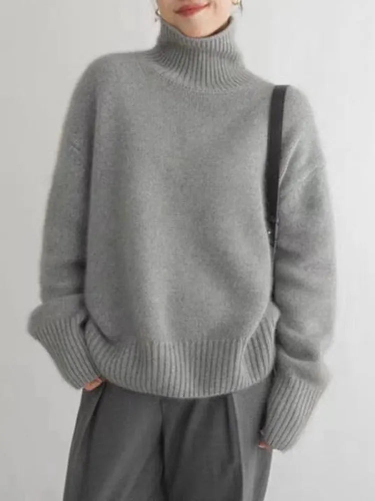 DAHLIA CASHMERE ELEGANT SWEATER