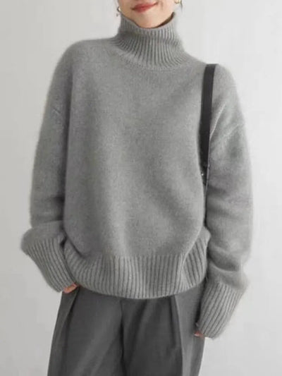 DAHLIA CASHMERE ELEGANT SWEATER