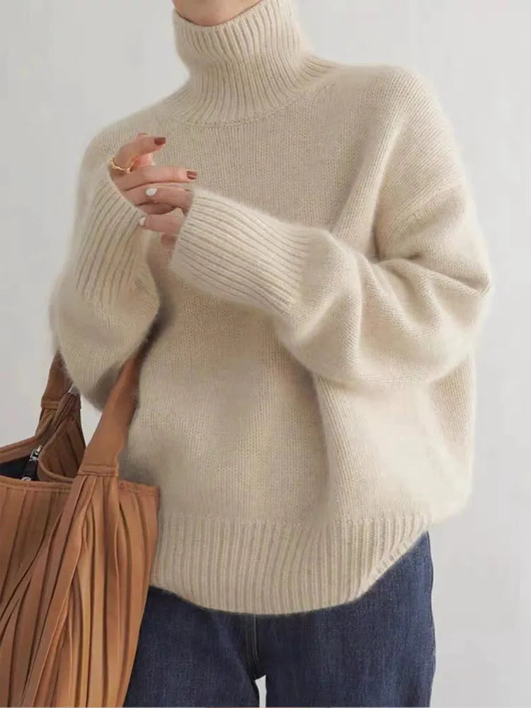 DAHLIA CASHMERE ELEGANT SWEATER