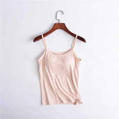 Padded Underwired Tank Top – Soft Support & Layering Fit