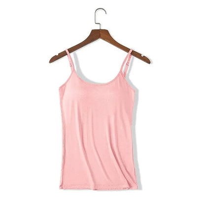 Padded Underwired Tank Top – Soft Support & Layering Fit