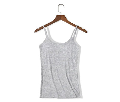 Padded Underwired Tank Top – Soft Support & Layering Fit