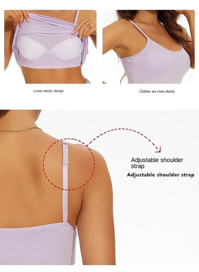 Padded Underwired Tank Top – Soft Support & Layering Fit